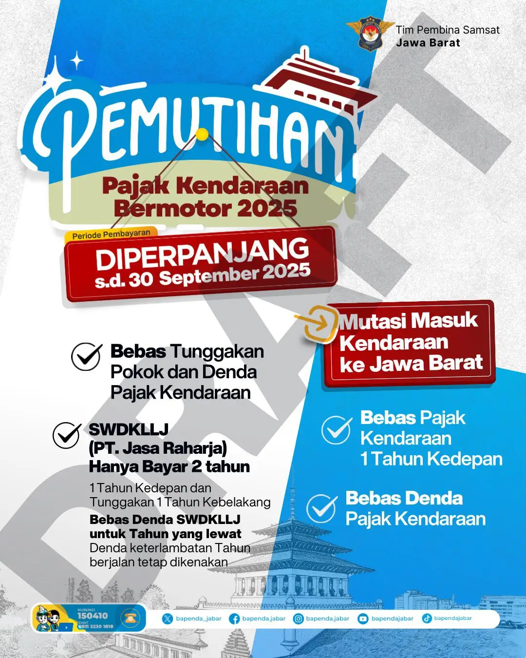 Program Pemutihan Pajak Kendaraan Bermotor 2025
