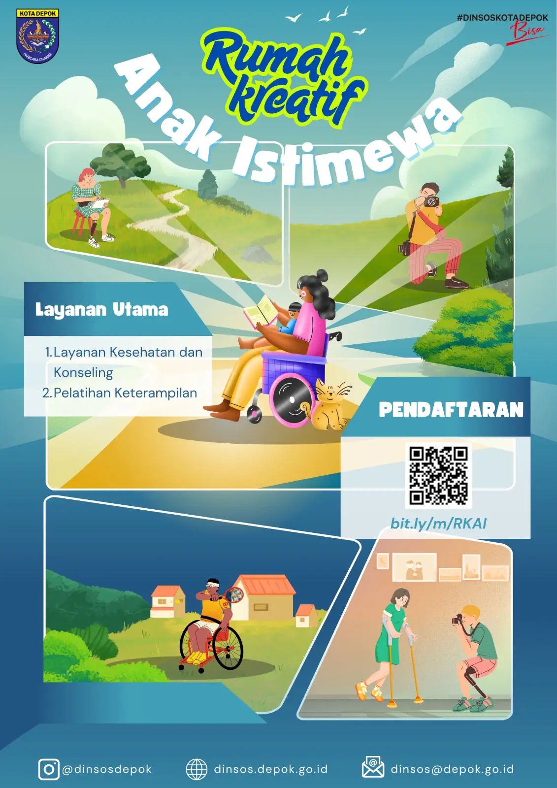 Pemkot Depok Buka Pendaftaran Program Inklusif RKAI, Jangan Lewatkan!