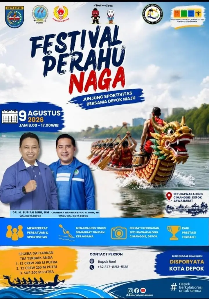 Saksikan Festival Perahu Naga 2026