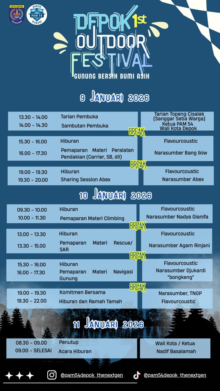 Depok Outdoor Festival 2025, Gunung Bersih Bumi Asih