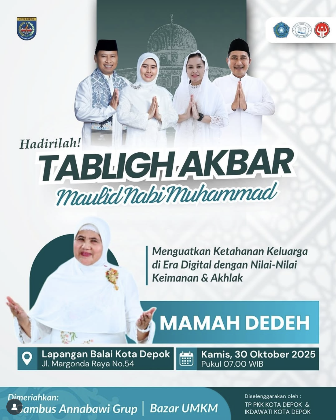 Tabligh Akbar bersama Mama Dedeh