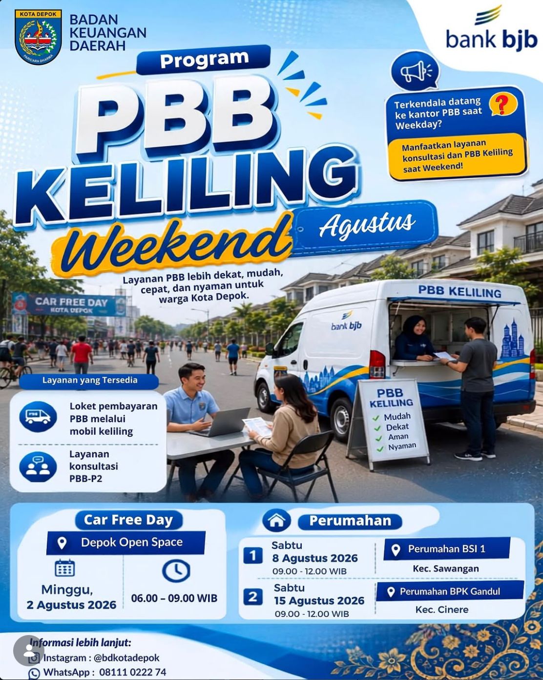 Yuk Manfaatkan Layanan PBB Keliling on Weekend