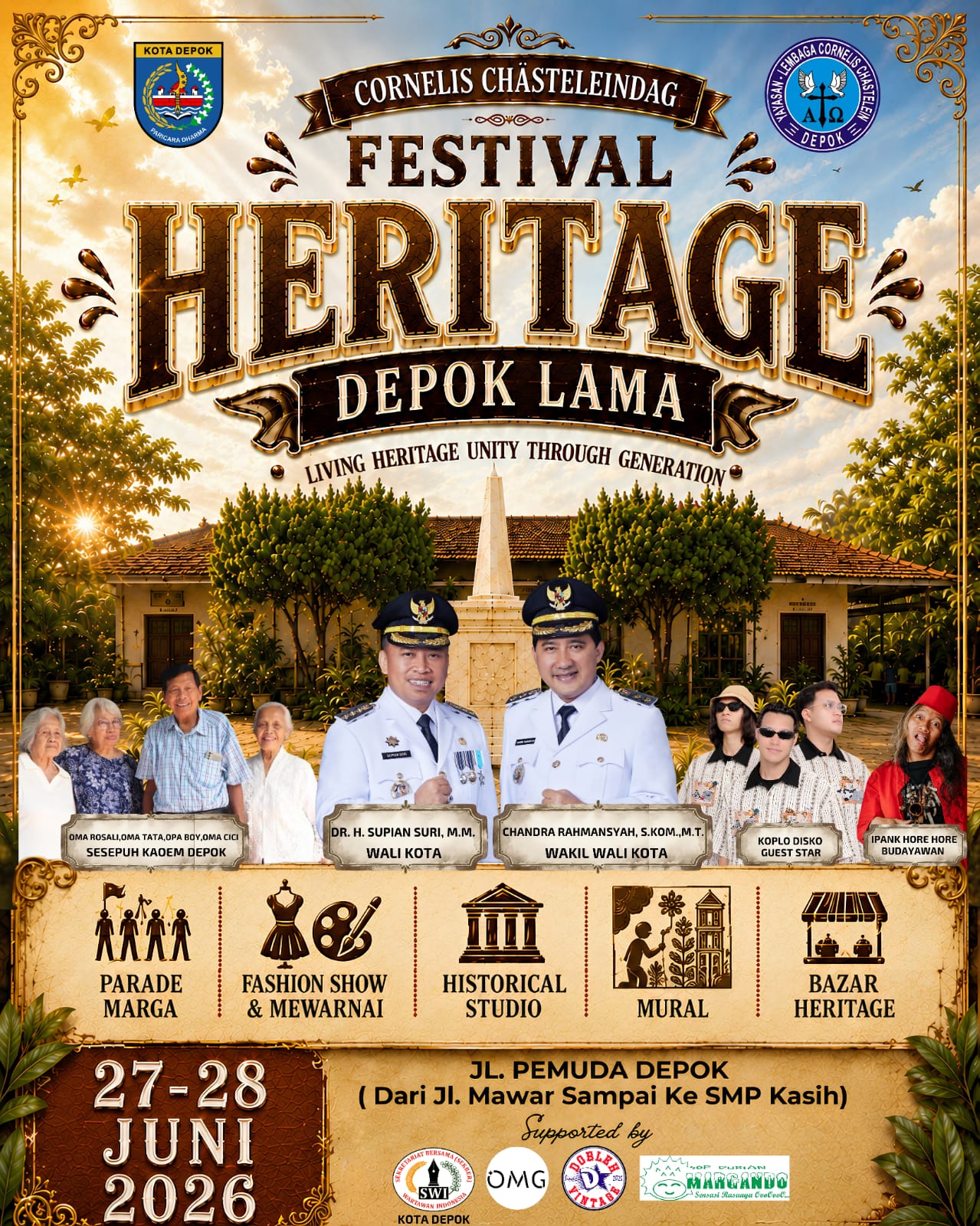Festival Heritage Depok Lama: Living Heritage, Unity Through Generation