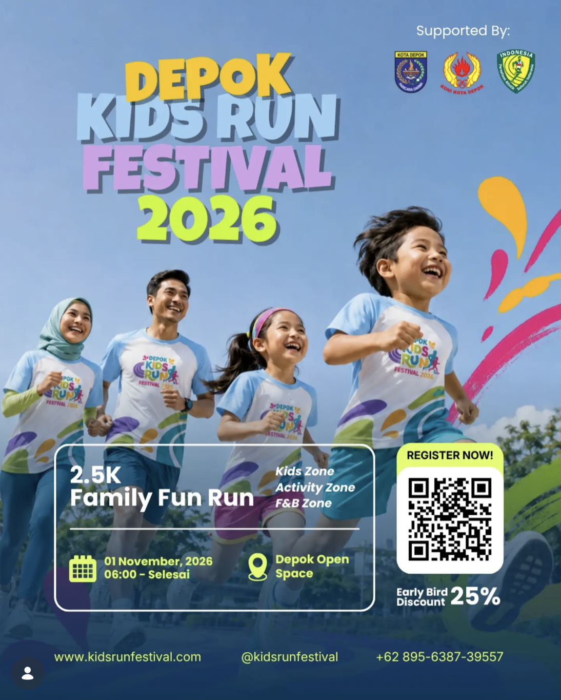 Depok Kids Run Festival 2026