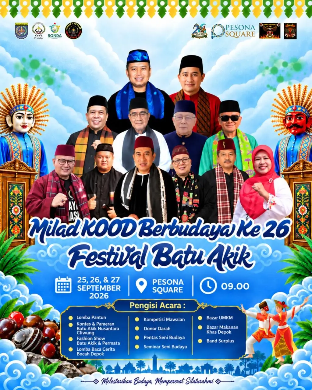 Festival Batu Akik Milad KOOD Berbudaya ke-26 